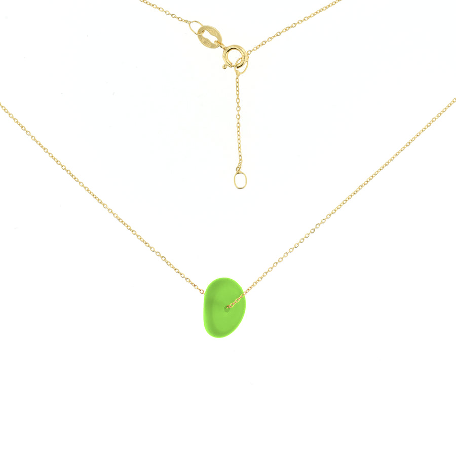 Girocollo Glass oro verde chiaro