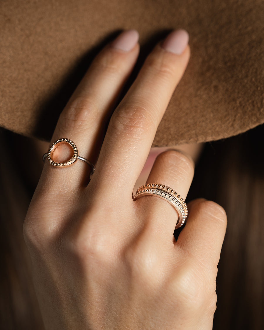 Anello Together Cerchio puntini big