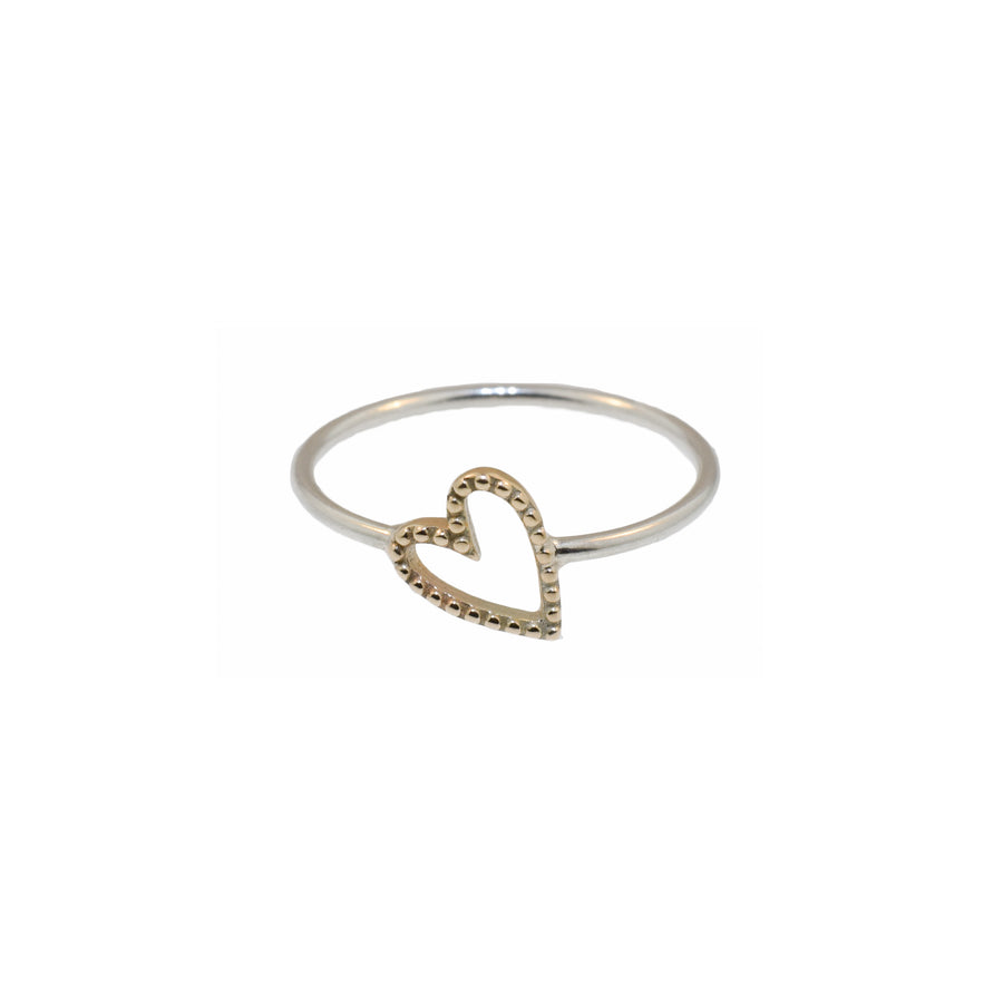 Anello Together cuore puntini