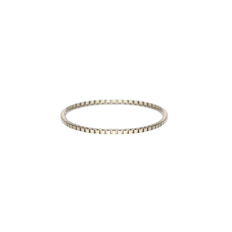Anello a catena Forever bianco