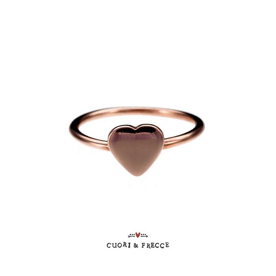 Anello a cuore personalizzabile