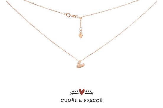Girocollo con ciondolo a cuore