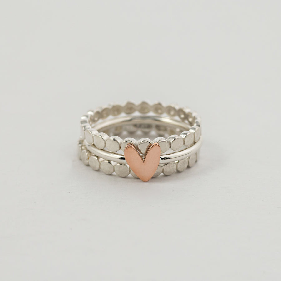 Composizione di anelli Cuore & Pills