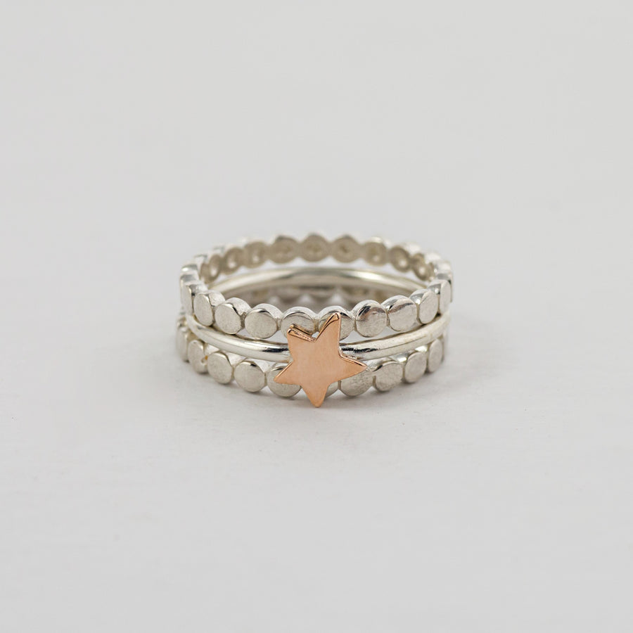 Composizione di anelli Star & Pills